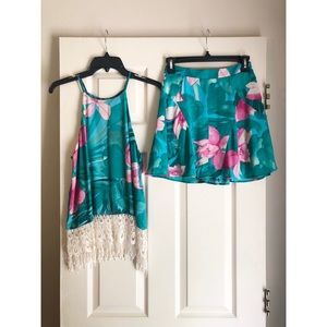 Show Me Your MuMu skirt and top set